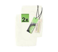 Emily´s Check Set da due fodere per cuscino cervicale cuscino per la salute 1596.2323, bianco avorio, 30-50 x 40-60 x 10 cm