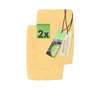 Emily´s Check Set da due fodere per cuscino da collo e benessere 1596.2323, albicocca, 30-50 x 40-60 x 10 cm