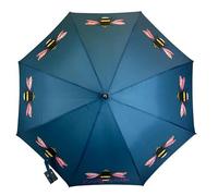 Emily Smith Ombrello - Bella the Bee - Albero e manico in legno - Pongee Canopy, multicolore