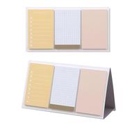 EMILY Sticky Notes Set (Memo 01 Sandfarben) Haftnotizen | by KING JIM: zum Aufstellen oder Mitnehmen