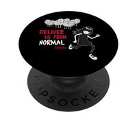 Emily The Strange Deliver Us From Normal PopSockets PopGrip Adesivo
