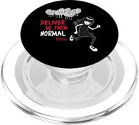 Emily The Strange Deliver Us From Normal PopSockets PopGrip per MagSafe