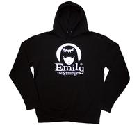Emily The Strange Halo Logo ufficiale Felpa con Cappuccio