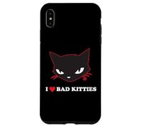 Emily The Strange I Heart Bad Kitties Custodia per iPhone XS Max