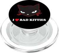Emily The Strange I Heart Bad Kitties PopSockets PopGrip per MagSafe