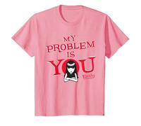 Emily The Strange My Problem Is You Maglietta, Bambini, Rosa, 3 Anni