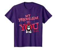 Emily The Strange My Problem Is You Maglietta, Bambini, Viola, 2 Anni