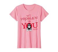 Emily The Strange My Problem Is You Maglietta, Donna, Rosa, 3XL