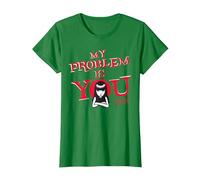 Emily The Strange My Problem Is You Maglietta, Donna, Verde Mela, XXL