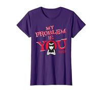 Emily The Strange My Problem Is You Maglietta, Donna, Viola, XS