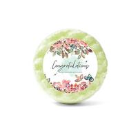 Emily Victoria Body Buffer Triple Butter Soap Sponge 200g - Congratulations