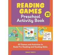 Emily Yerty Reading Games Preschool Activity Book (Tascabile)