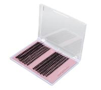 Eminchu 240 Ciglia Finte in Cluster, Realistiche e Comode Estensioni per il Trucco Quotidiano, Fibra Artificiale 10-16 Mm (DYY-NET-032)