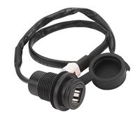 Eminchu Adattatore per Presa Caricatore Doppio USB Design Modificato Durevole per MT-07 MT-09 2018-2020 Installazione Semplice