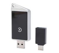 Eminchu Adattatore Wireless, Aggiornamento Cablato a Wireless, Plug and Play, Doppia Connessione WiFi + Bluetooth, Ideale per Veicoli