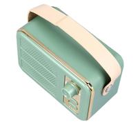 Eminchu Altoparlante Bluetooth Mini Subwoofer Wireless retrò per Viaggi All'aperto Design Elegante 500 MAh (GREEN)