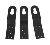 Eminchu Ancoraggio di Sicurezza per Tetto da 3 Pezzi, Ancoraggio in Acciaio Legato Ad Alta Resistenza, Gancio di Verniciato a Polvere Nera per Protezione Anticaduta, Ideale per Edifici con Struttura