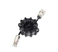 Eminchu Anello Magnetico per Strozzatore a Onde Corte da 1,8-30 MHz per Stazioni Radio Soppressione Balun di Corrente di qualità per Test RF Materiale ABS 1 unità