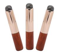 Eminchu Applicatore per Pennelli per Labbra in Silicone 3 Pezzi Strumento per Trucco Morbido e Igienico per un Perfetto Design delle Labbra e Effetto Nebbia