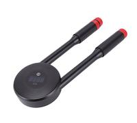 Eminchu Attrezzo per Esercizi Pettorali con Potenza Idraulica Regolabile SCHERMO INTELLIGENTE per L'allenamento dei Muscoli della Spalla Plastica, Impugnatura in Schiuma (BLACK)