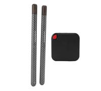 Eminchu Bacchette Virtuali per Batteria Elettronica, Set di Batteria Virtuale con 2 Suoni Premium e Bluetooth, per Esercitarsi in Silenzio, Adatto a Principianti, Adulti, Bambini e per