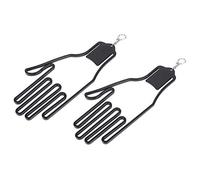 Eminchu Barella per Guanti da Strumento Leggero Ed Efficiente per il Mantenimento della Forma per Appassionati e Atleti di Plastica Nera 2 Pezzi per Golfisti a Casa