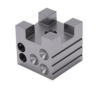 Eminchu Blocco Dapping per Orologi in Ferro, Blocco a Cupola di Diverse Dimensioni di Fori, Strumento Professionale per la Riparazione di Orologi, Ideale per la Riparazione di e la Creazione di