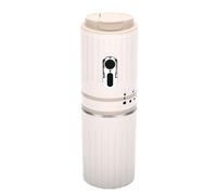 Eminchu Caffettiera Portatile, Mini macinacaffè Compatto e Macchina per la Preparazione del caffè con macinacaffè Integrato e Funzionamento con un Tasto, Ideale per Uso Domestico e in Viaggio