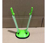 Eminchu Clamp/Holder per Rack Larga Regolabile e Durevole per Supporto per Borse da Antiscivolo Facile da Pulire per gli Amanti del Cibo Blu/Verde 1,8 Once (GREEN)