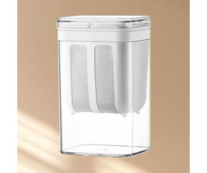 Eminchu Colino per Yogurt in Acciaio Inossidabile con Foro Fine, Design a Tenuta Stagna per la Separazione dello Yogurt Greco Nella di Casa