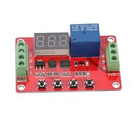 Eminchu Comparatore di Tensione Digitale Rosso per Misurazione DC 0-100 V, Limiti Regolabili con Precisione, 5 Funzioni per Varie Applicazioni, Adatto per gli Appassionati del Fai da Te (12V)