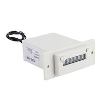 Eminchu Contatore Elettromagnetico Ad Alta velocità a Sei Cifre per un Conteggio Accurato degli Impulsi, per Vari Settori, DC 12V - CSK6-YKW (DC12V)