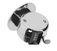 Eminchu Contatore Manuale Durevole Strumento Manuale a 4 Cifre in Acciaio Inossidabile per Inventario Dell'officina e Statistiche sulla Folla, Conteggio 0-9999 per Inventario delle Merci