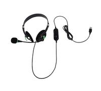 Eminchu Cuffie USB con Microfono, Cuffie con Cancellazione del Rumore, Stereo HD da 40 Mm Cablate con Controllo in e Cuscinetti in Memory Foam, Ideali per PC, Computer e Laptop