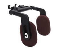 Eminchu Cuscino Poggiatesta per Auto, Cuscino per Collo in Memory Foam con Supporto a 3 Punti, Viaggio Regolabile con Tessuto di Seta Ghiacciata Rinfrescante, Ideale per Veicoli con Sedili con Asta