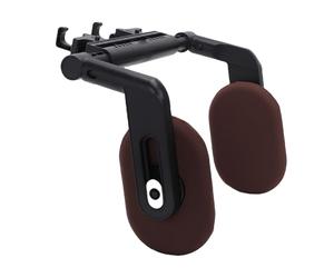 Eminchu Cuscino Poggiatesta per Auto, Cuscino per Collo in Memory Foam con Supporto a 3 Punti, Viaggio Regolabile con Tessuto di Seta Ghiacciata Rinfrescante, Ideale per Veicoli con Sedili con Asta