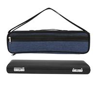 Eminchu Custodia per Flauto, Elegante Custodia in Pelle Artificiale per Flauto a 16 Fori, Protezione Durevole per Musicisti, Tessuto Oxford, Blu Reale