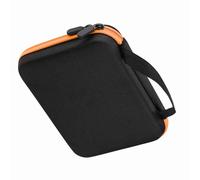 Eminchu Custodia per Olio Essenziale da 63 Slot Borsa Organizer Portatile Leggera per EVA da Viaggio (ORANGE)