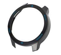 Eminchu Custodia Protettiva per Smart Watch Custodia Protettiva in TPU Resistente Ai Graffi per Mi Watch Color 2 e Ideale per L'esercizio Quotidiano (Lettera blu sul nero)