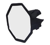 Eminchu Diffusore Softbox per Fotocamera per il Controllo Uniforme di Luci e Ombre, Softbox Pieghevole da 20 Cm con Custodia per L'installazione Fotografica
