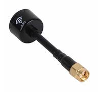 Eminchu Eminchu Antenna RHCP 3dBi Ad Alto Guadagno da 5,8 GHz per Accessori per Parti RC FPV Racing Drone, Materiale ABS, 1 Confezione (Ago interno SMA) (Ago interno SMA)