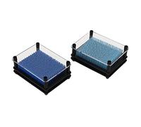 Eminchu Giocattoli Pin Art 3D Divertimento di Decompressione Unico e Durevole per Regali di Decorazioni per la Casa e la Scrivania Dell'ufficio, 4,9 Pollici X 3,7 Pollici, Confezione da 2