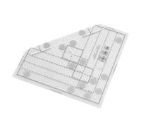 Eminchu Griglie Righello per Trapunta Righello per Cucito Fai da Te in Acrilico Durevole per Appassionati di Quilting e Modellistica 5,43x5,43x0,10 Pollici