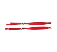 Eminchu Imbracatura per Fisarmonica Spallacci Regolabili per il Massimo Comfort Quando Si Suona il Basso 84-101 Cm Pelle PU per Bambini e Adulti (rosso)