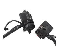 Eminchu Interruttore di Controllo del Manubrio Universale per Moto da 7/8 Pollici Interruttore di Controllo di Avvio della Luce del Segnale di Svolta Resistente Alle Intemperie per la Maggior Parte