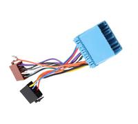Eminchu Kit Adattatore Cablaggio Installazione Radio ISO Cablaggio Diretto Adatto per Resistente Al Calore Elevato Facile Sostituzione Dell'Autoradio, Materiale ABS Premium, Adatto per Autoradio ISO,