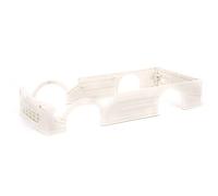 Eminchu Kit Carrozzeria Wide Body in ABS con Luci LED, per Auto (rosso)