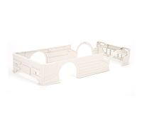 Eminchu Kit Carrozzeria Wide Body in ABS con Luci LED, per Auto (YELLOW)