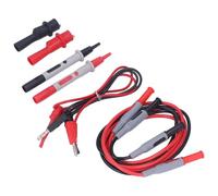 Eminchu Kit Test Multimetro Set Professionale con Sonde di qualità e Pinze a Coccodrillo per Test Elettrici per Uso Domestico e Industriale 8 Pezzi