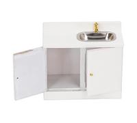 Eminchu Lavello da Cucina della Casa delle Bambole, Mobili in Scala in Miniatura, Accessorio per l'arredo del Bagno, Ideale per la Cucina e il Bagno della Casa delle Bambole